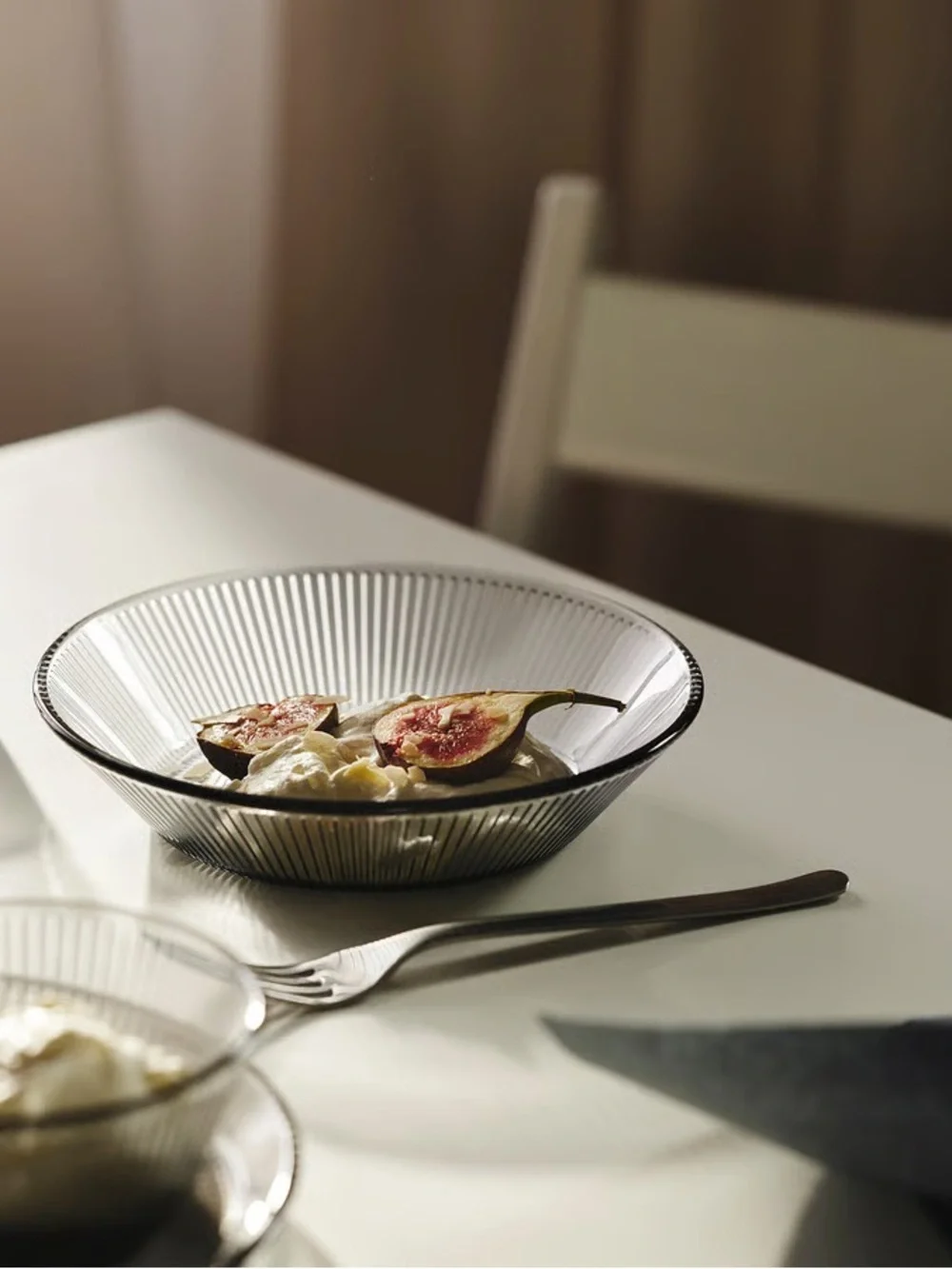 Dark Grey Deep Plates - Set of 4